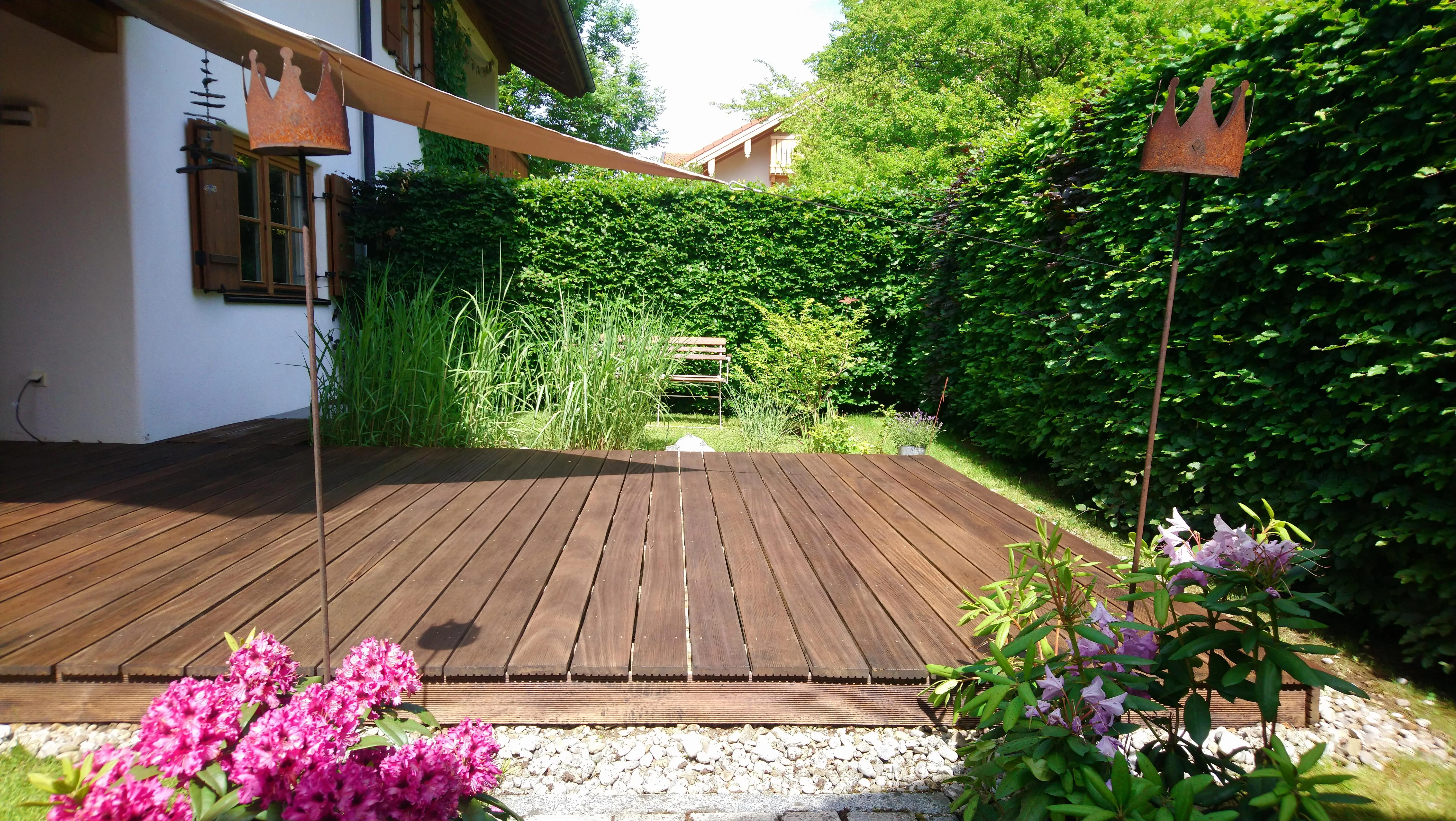 Neuanlage einer Holz-Terrasse